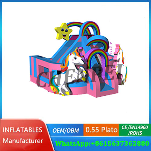 Unicorn jumping castle for sale
