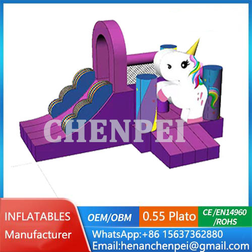 Unicorn bouncy castle ship to Saudi Arabia