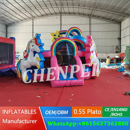 Unicorn bouncy castle funcity for sale
