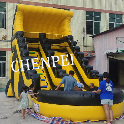 Skull inflatable water slide popular commercial inflatable water slide sale