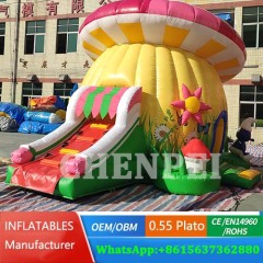 Mushroom castle inflatable bouncy castle for sale commercial bouncy castle buy