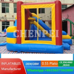 The Avengers bouncy castle with slide combo for sale latest designment