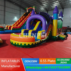 Commercial water bouncy castle sale China inflatables factory