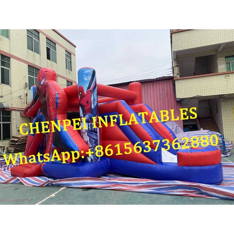 Spiderman bouncy castle for sale bouncy castle manufacturer