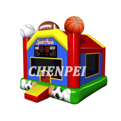 Sports Bounce house for sale commercial inflatable bounce house