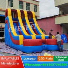 New moonwalk inflatable wet and dry slide inflatable slide wholesale