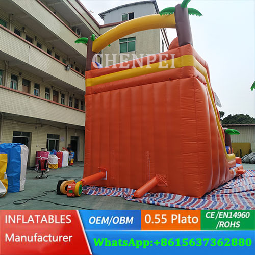 Orange water slide for sale china inflatables New water slide for kids