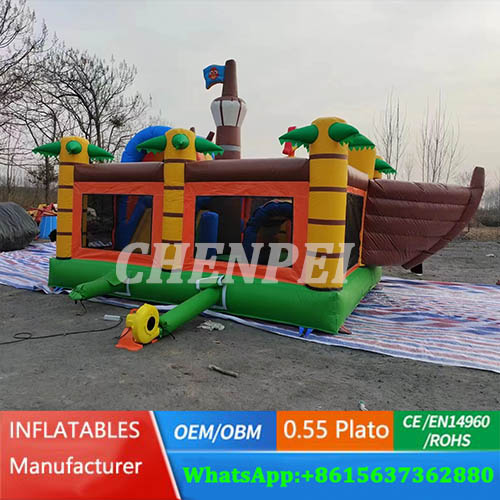 Pirate ship bouncy castle for sale buy commercial jumping castles