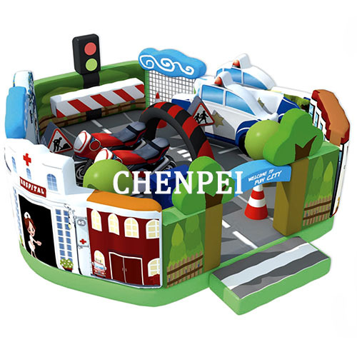 Modern city bouncy castle for sale