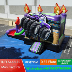 Commercial water bouncy castle for sale