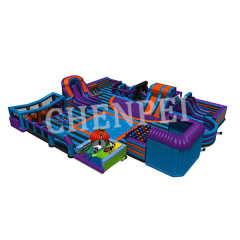 Giant bouncy large inflatable playground for sale