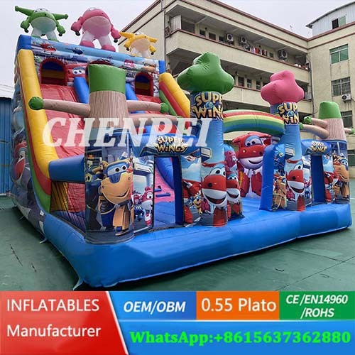 Super wings Bouncy castle commercial for sale