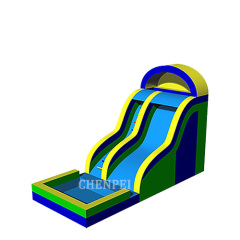 Wave inflatable water slide for sale