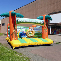 Animal park bouncy castle for sale