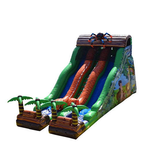 Jungle inflatable water slide for sale commercial water slides for sale