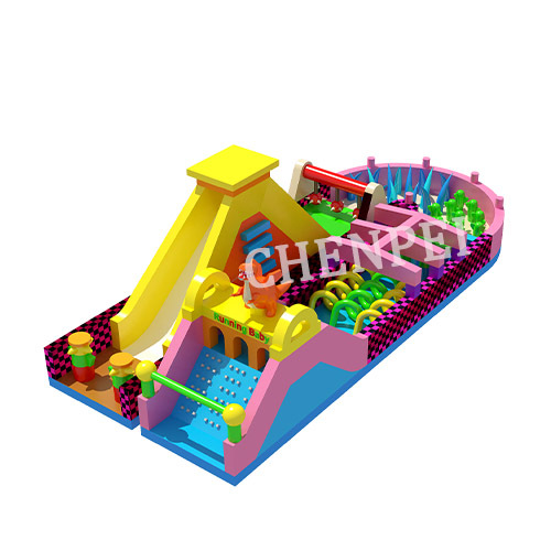 Outdoor inflatable playground big inflatable fun park