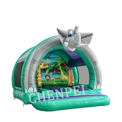 Jungle jumping castle for sale commercial inflatable castle