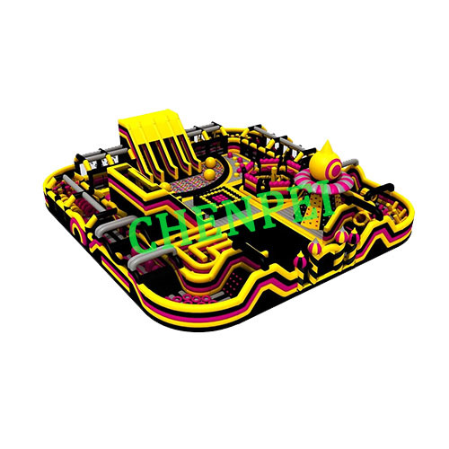 Large inflatable theme park giant inflatable playground