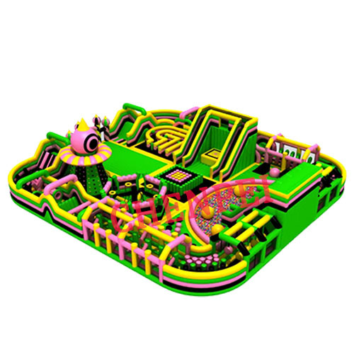 Big inflatable playground for sale commercial grade