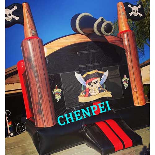 Pirate ship Bouncy castle for kids