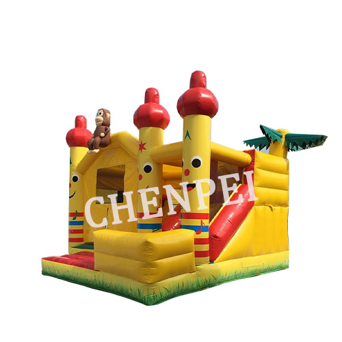 Commercial bouncy castle with slide for sale