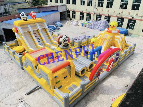 Bing Dwen Dwen bouncy castle playground