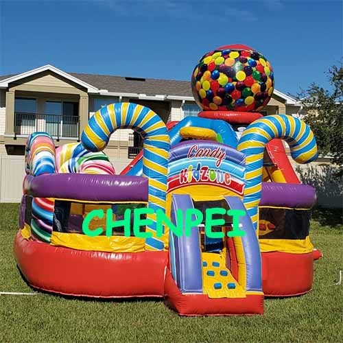 Candy bouncy castle for sale
