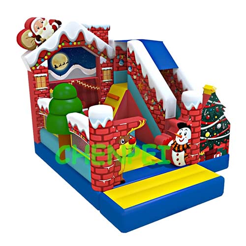 Christmas jumping castle for kids