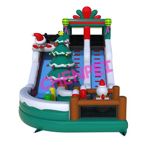 New Christmas inflatable slide for sale