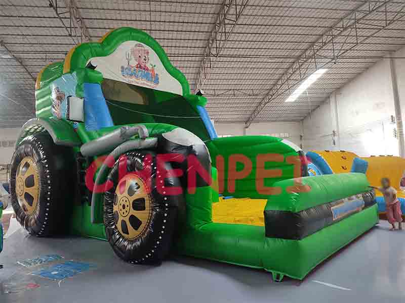 New Tractor commercial inflatable slide for sale