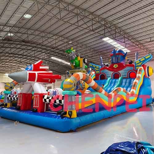 Mecha God Big jumping castle for sale