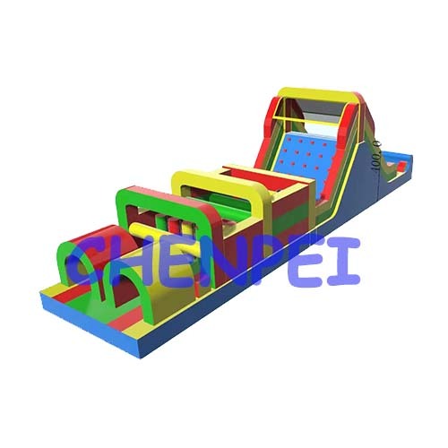 Inflatable obstacle course for kids