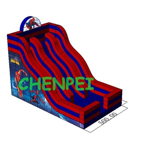 New spiderman inflatable slide for sale