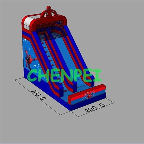 New spiderman inflatable slide for sale