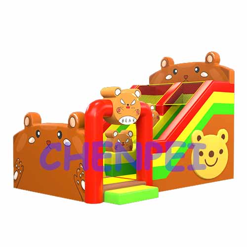 New Winnie inflatable slide bouncy castle
