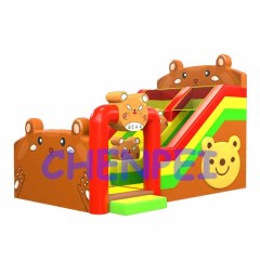 New Winnie inflatable slide bouncy castle