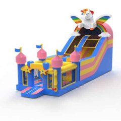 New Unicorn bouncy castle course