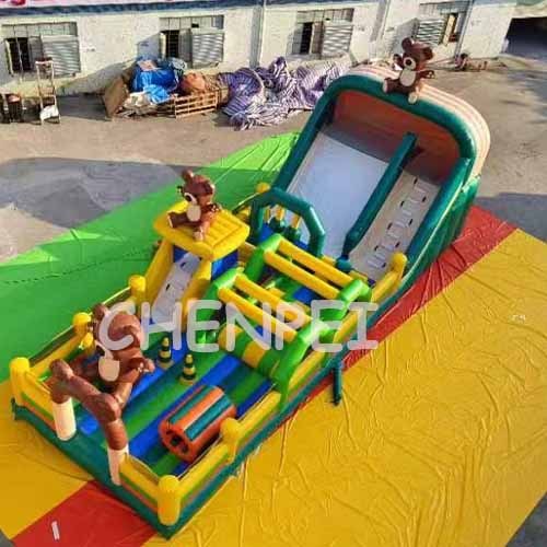 Kids inflatable obstacle course for sale