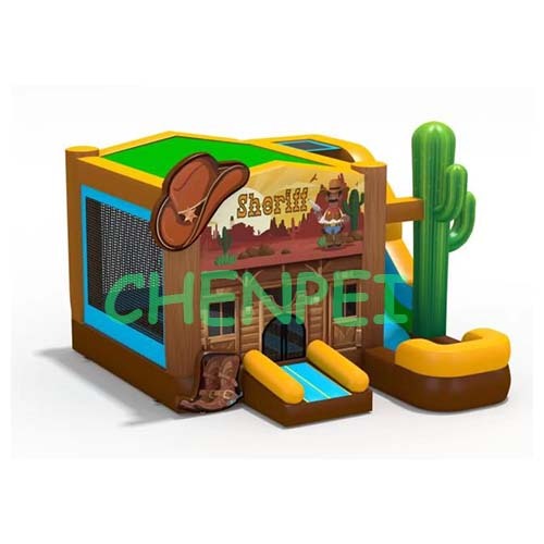 Western Combo Bounce House