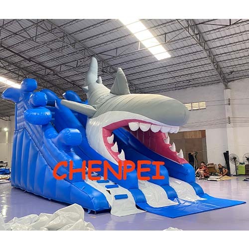 New Shark inflatable slide for sale