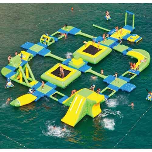 New inflatable island sale inflatable water park