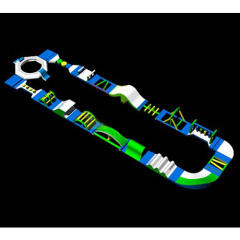 New inflatable island sale inflatable water park