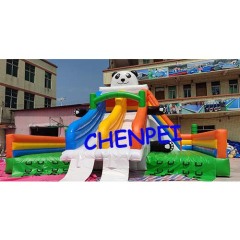 Panda inflatable water park for sale