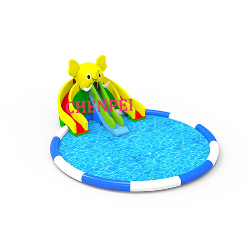 Large Elephant inflatable water park for sale