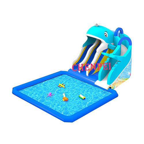 Whale inflatable water park for sale