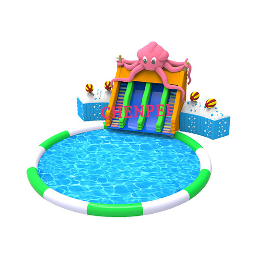 Large Octopus inflatable water park for sale