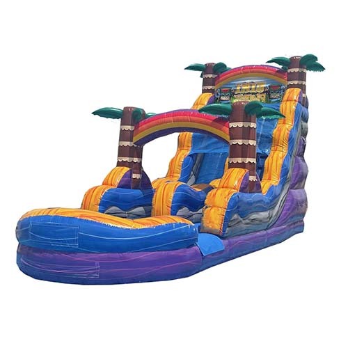 Commercial inflatable water slide for sale