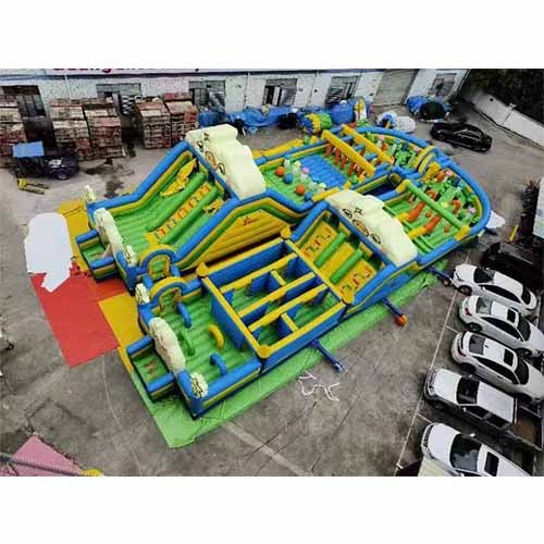 Kids and adults inflatable obstacle course for sale