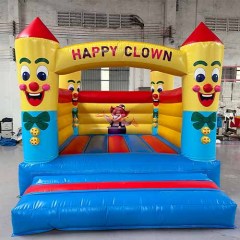 Happy clown bouncy castle for sale