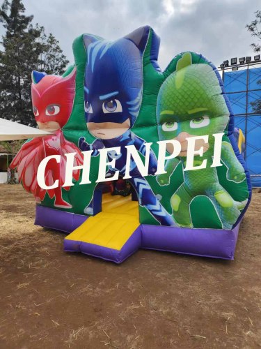 PJ Mask jumping castle with slide combo